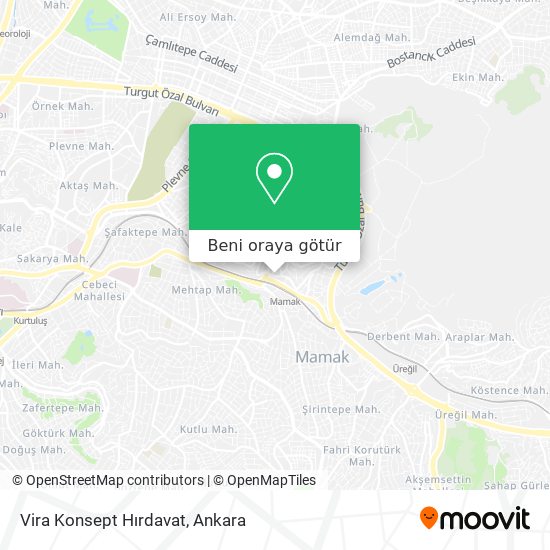 Vira Konsept Hırdavat harita