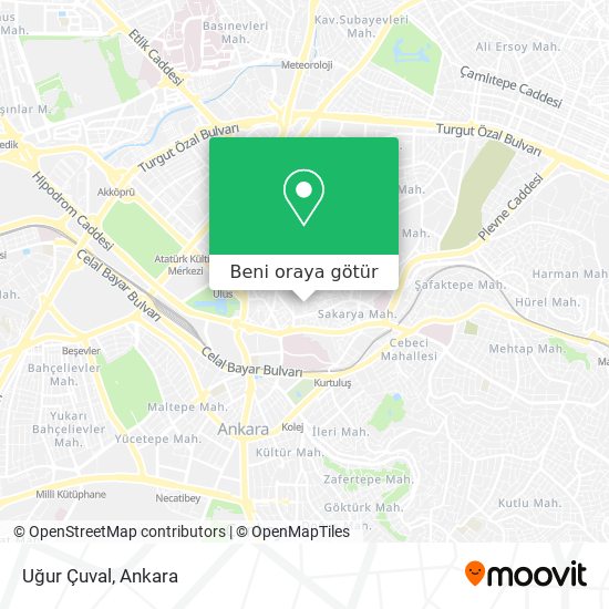 Uğur Çuval harita