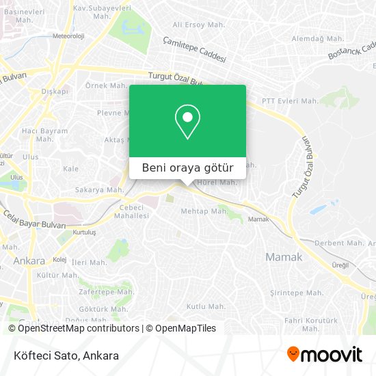 Köfteci Sato harita