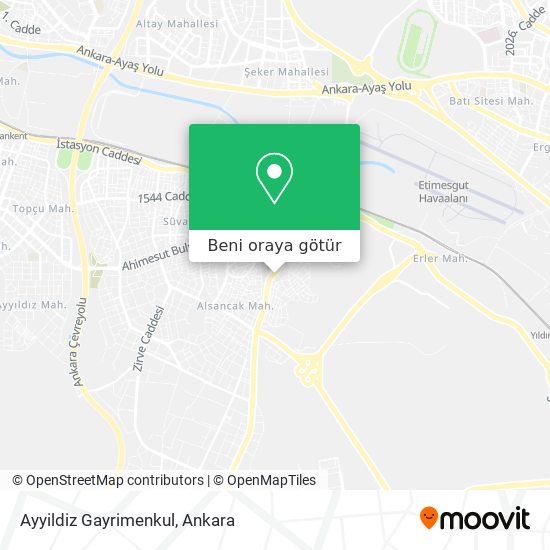 Ayyildiz Gayrimenkul harita