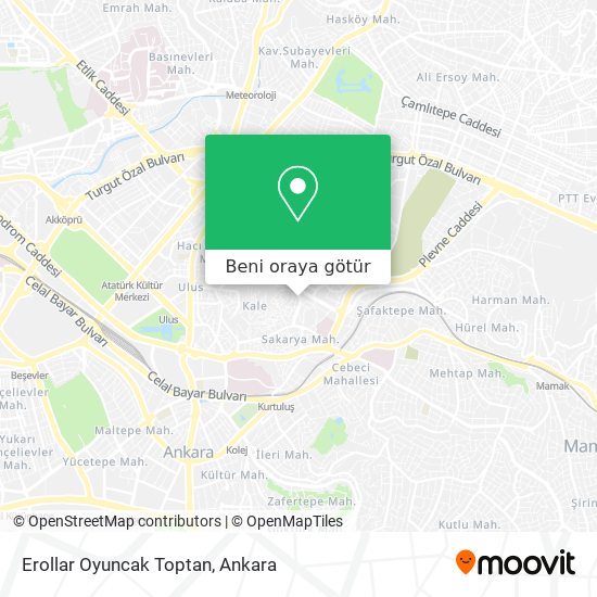 Erollar Oyuncak Toptan harita