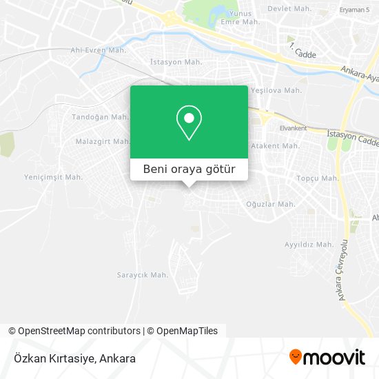 Özkan Kırtasiye harita