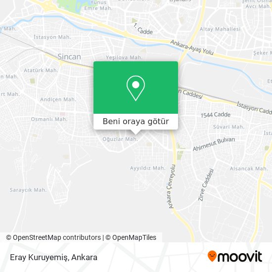 Eray Kuruyemiş harita