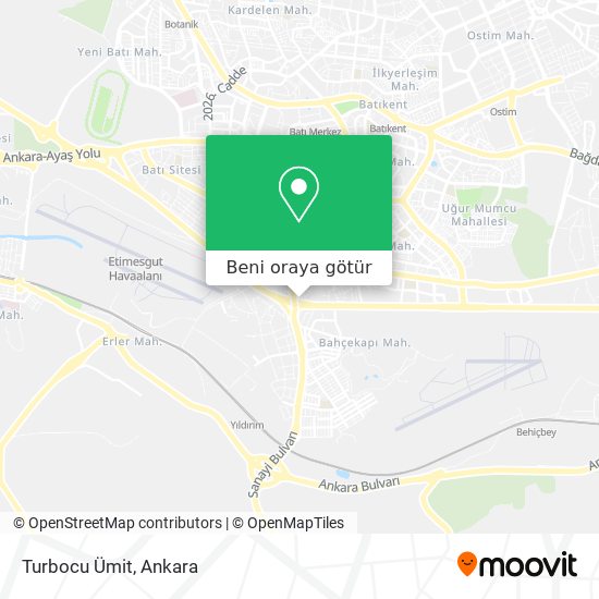 Turbocu Ümit harita