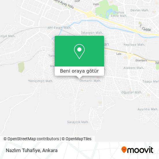 Nazlım Tuhafiye harita