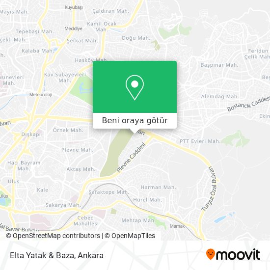 Elta Yatak & Baza harita