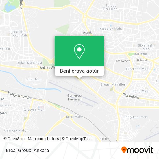 Erçal Group harita