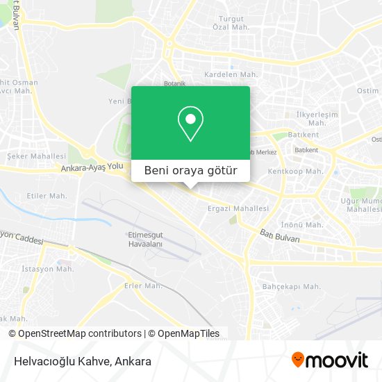 Helvacıoğlu Kahve harita