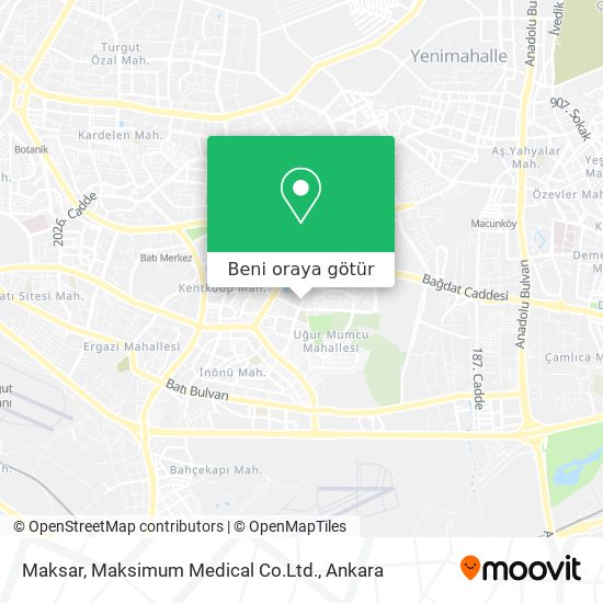 Maksar, Maksimum Medical Co.Ltd. harita