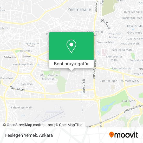 Fesleğen Yemek harita