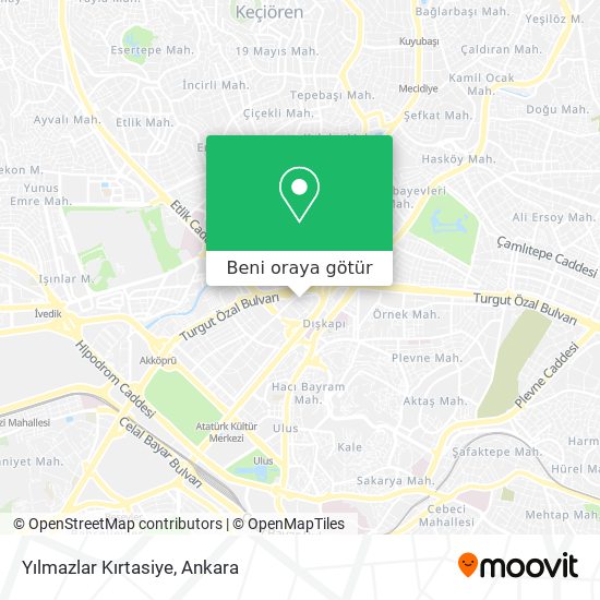 Yılmazlar Kırtasiye harita