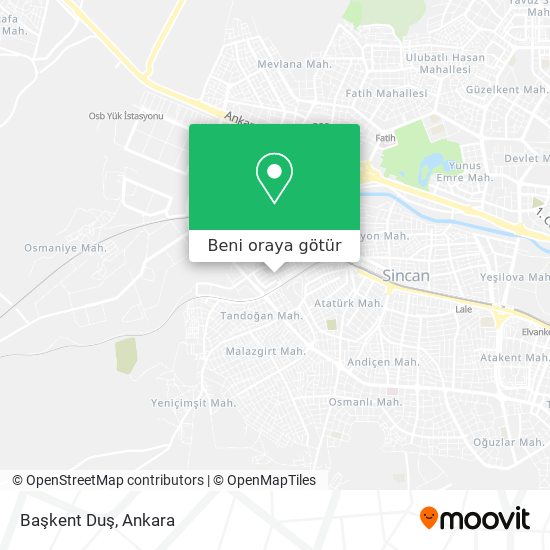 Başkent Duş harita