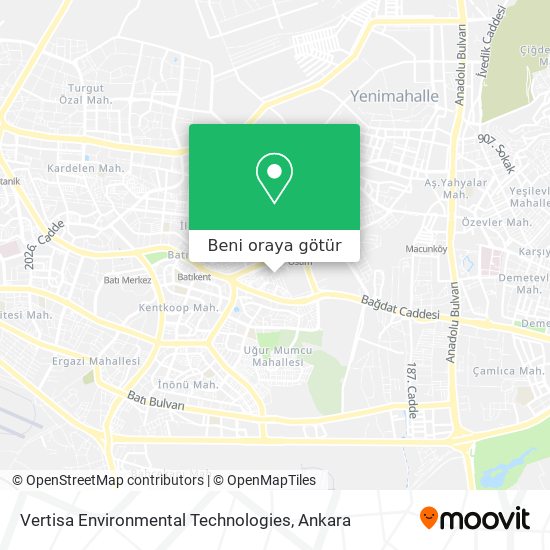 Vertisa Environmental Technologies harita
