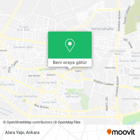 Alara Yapı harita