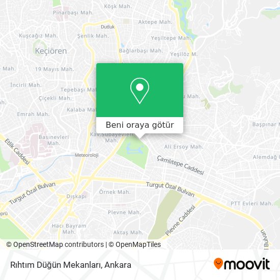 Rıhtım Düğün Mekanları harita