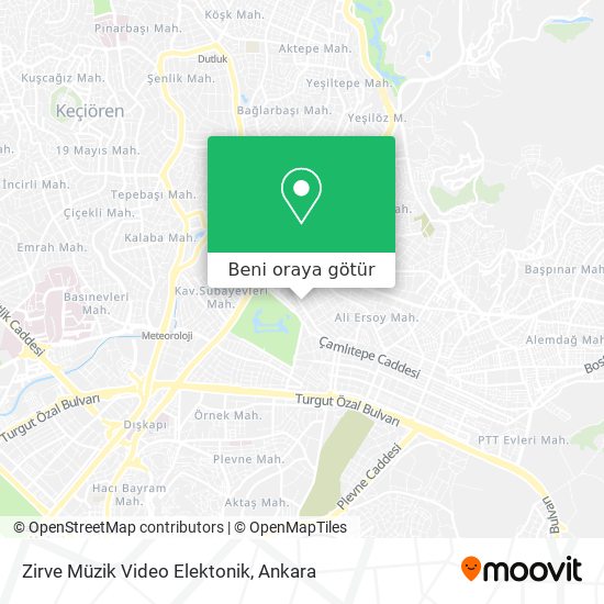 Zirve Müzik Video Elektonik harita