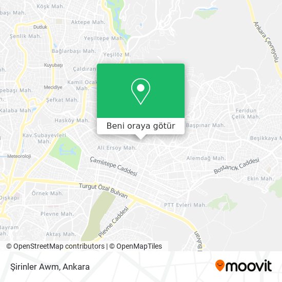 Şirinler Awm harita