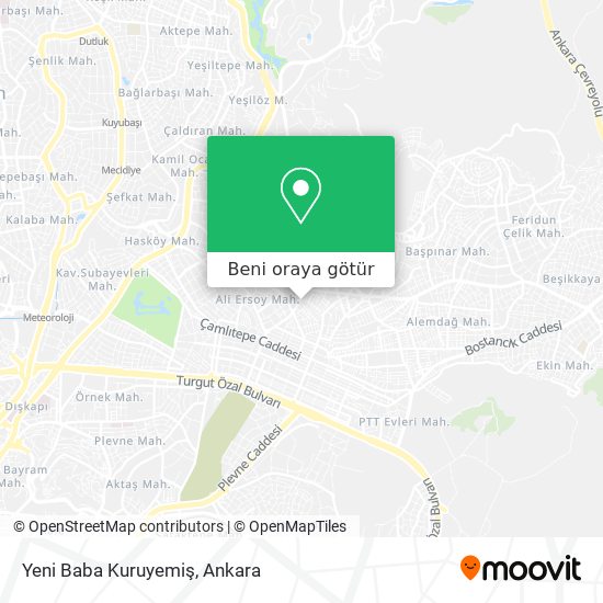 Yeni Baba Kuruyemiş harita