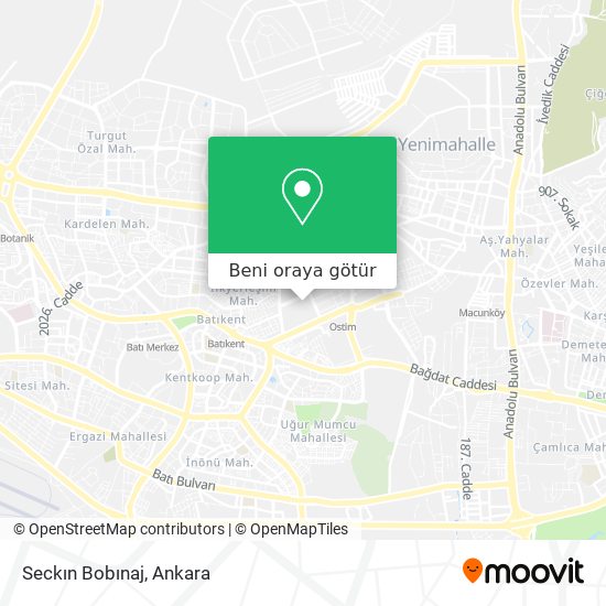 Seckın Bobınaj harita