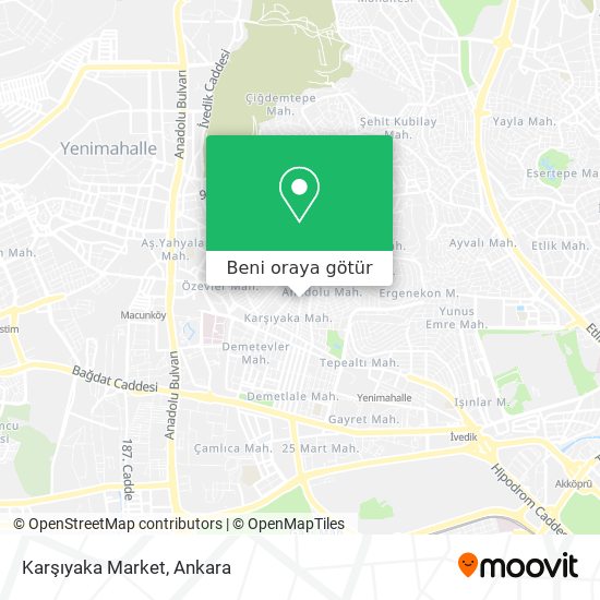 Karşıyaka Market harita