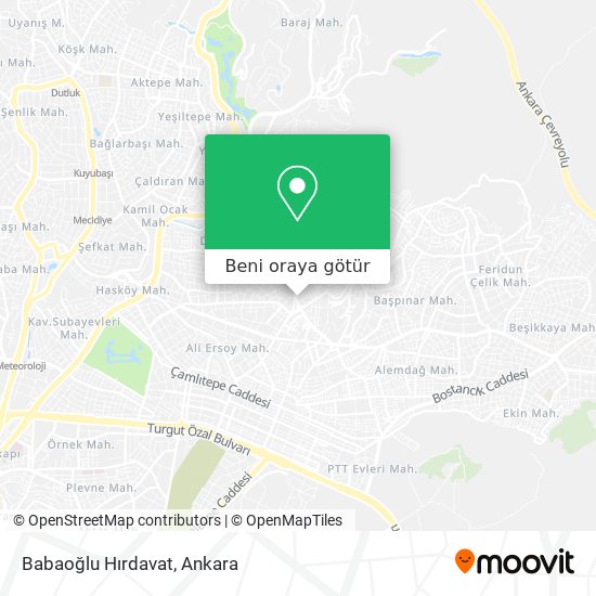 Babaoğlu Hırdavat harita