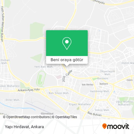 Yapı Hırdavat harita