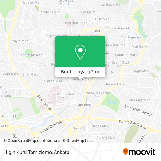 Ilgın Kuru Temizleme harita