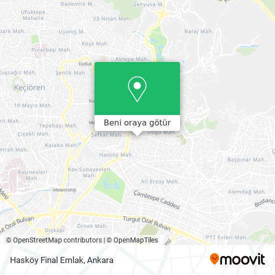 Hasköy Final Emlak harita