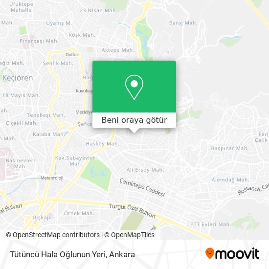 Tütüncü Hala Oğlunun Yeri harita