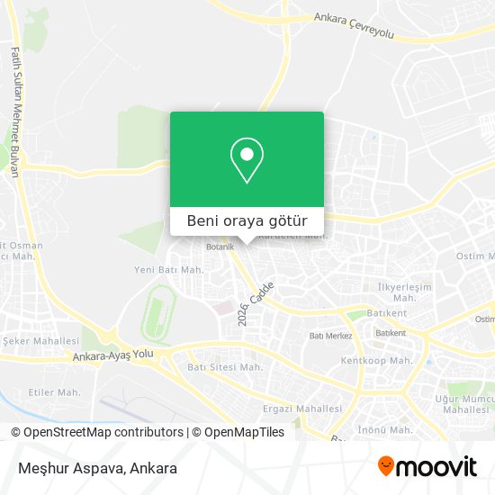 Meşhur Aspava harita