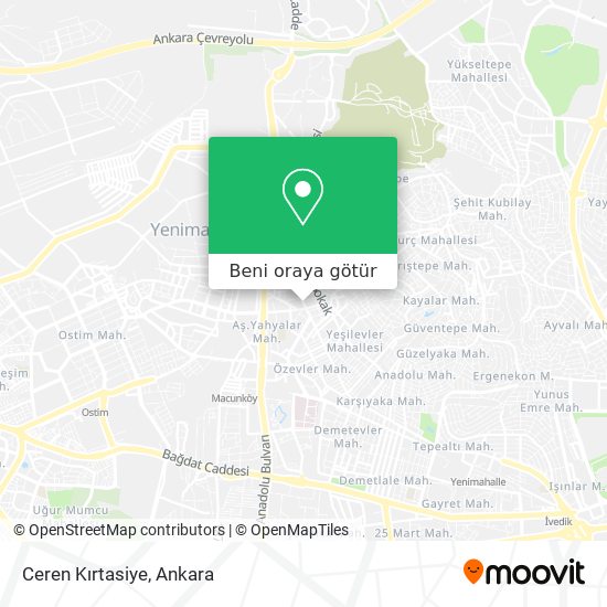 Ceren Kırtasiye harita