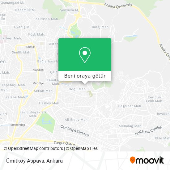 Ümitköy Aspava harita
