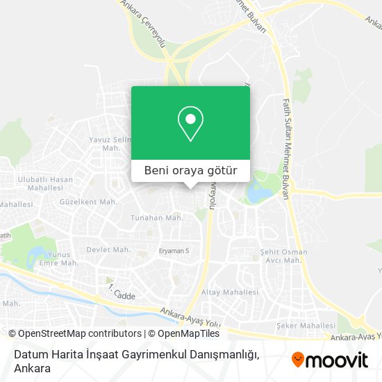 Datum Harita İnşaat Gayrimenkul Danışmanlığı harita