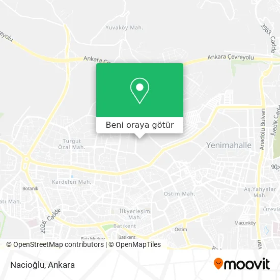 Nacioğlu harita