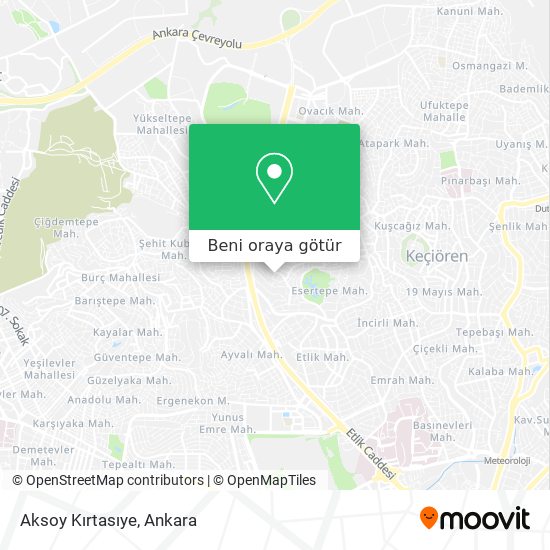 Aksoy Kırtasıye harita