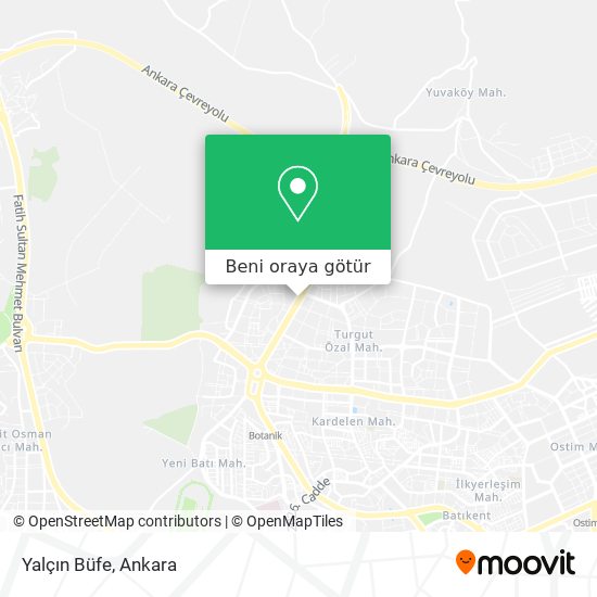 Yalçın Büfe harita