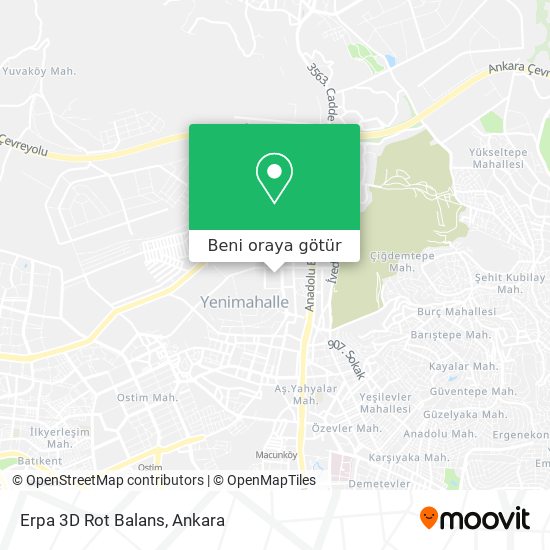 Erpa 3D Rot Balans harita