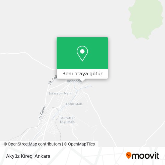 Akyüz Kireç harita