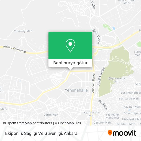 Ekipon İş Sağlığı Ve Güvenliği harita
