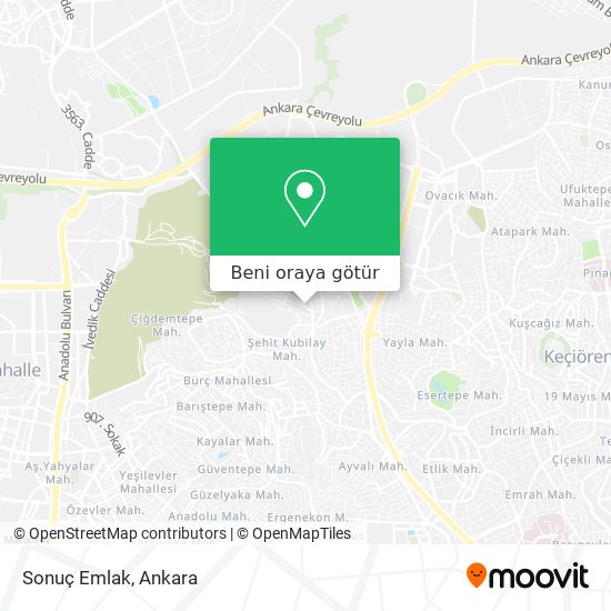 Sonuç Emlak harita
