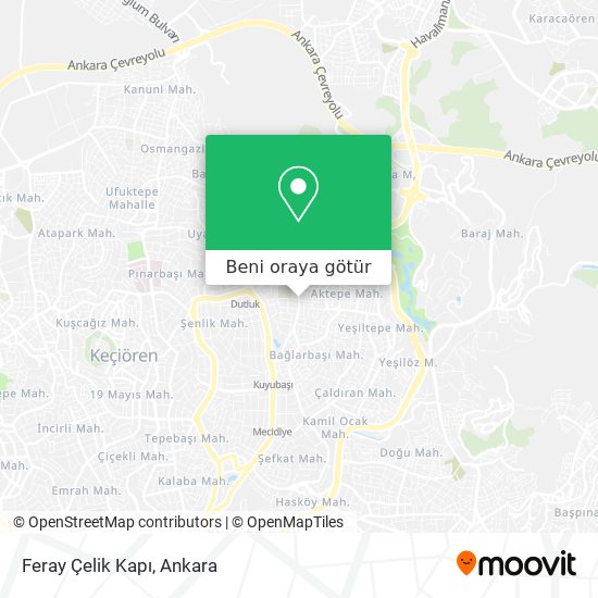 Feray Çelik Kapı harita
