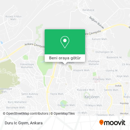 Duru Ic Gıyım harita