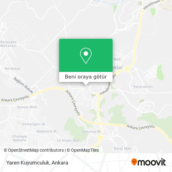 Yaren Kuyumculuk harita