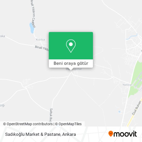 Sadıkoğlu Market & Pastane harita