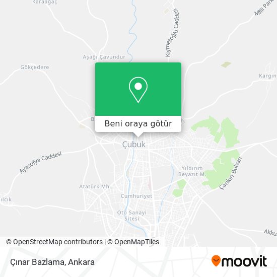 Çınar Bazlama harita