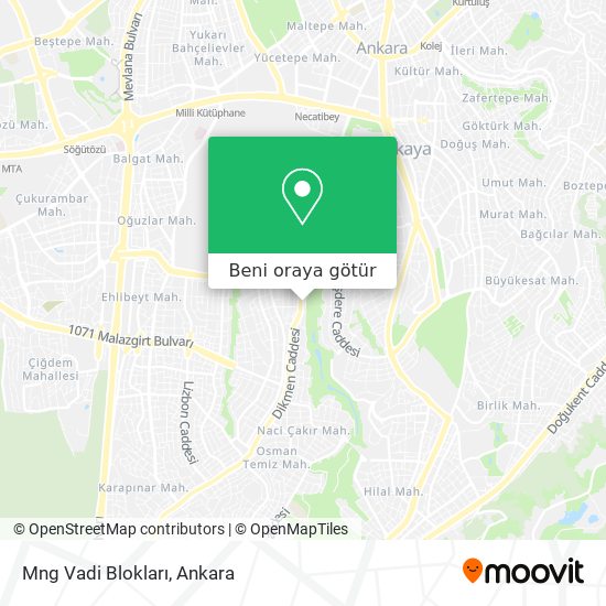 Mng Vadi Blokları harita