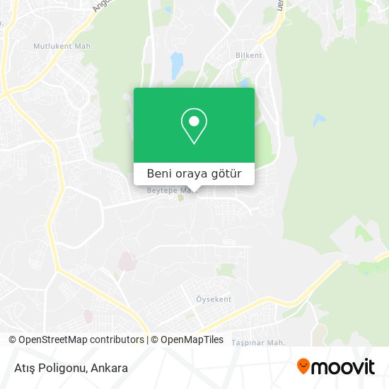 Atış Poligonu harita