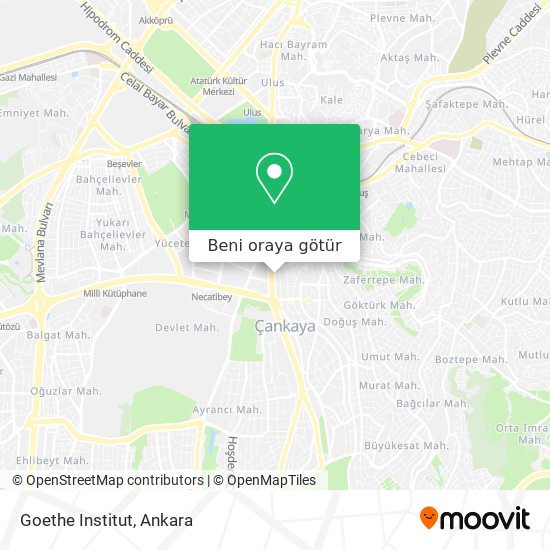 Goethe Institut harita
