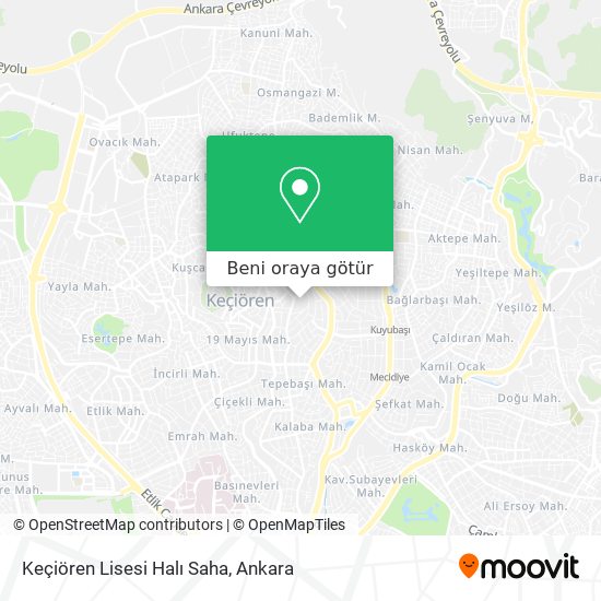 keçiören halı sahaları