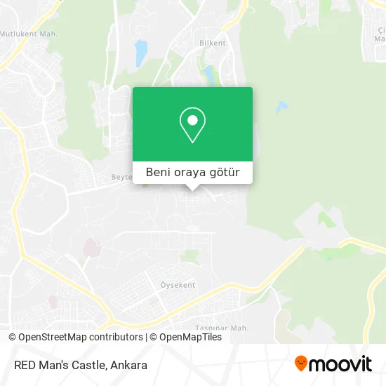 RED Man's Castle harita